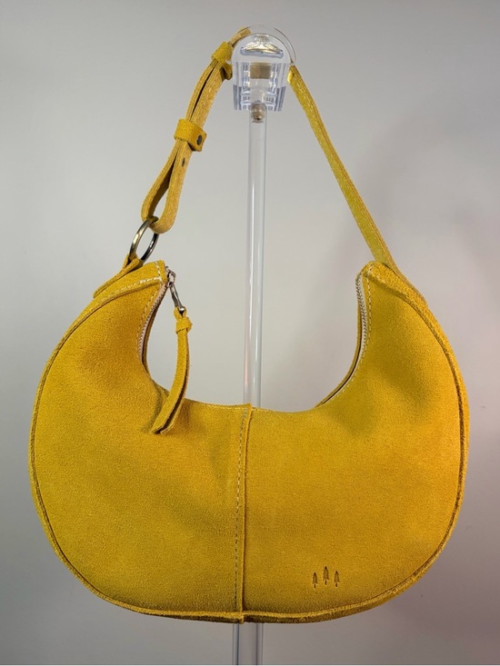 Portland Leather Nora Classic Shoulder Bag Hello Yellow NWOT - Picture 17 of 17